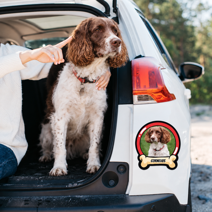 Adesivo per auto personalizzato - Animale a bordo