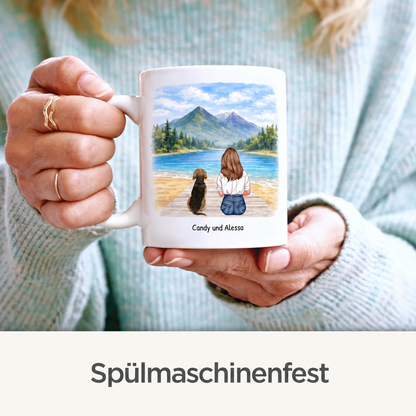 Tazza personalizzata - In viaggio con il mio animale