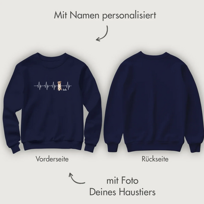 Felpa personalizzata - Battito del cuore